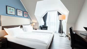 Premium Room, 2 Twin Beds | In-room safe, desk, blackout drapes, soundproofing
