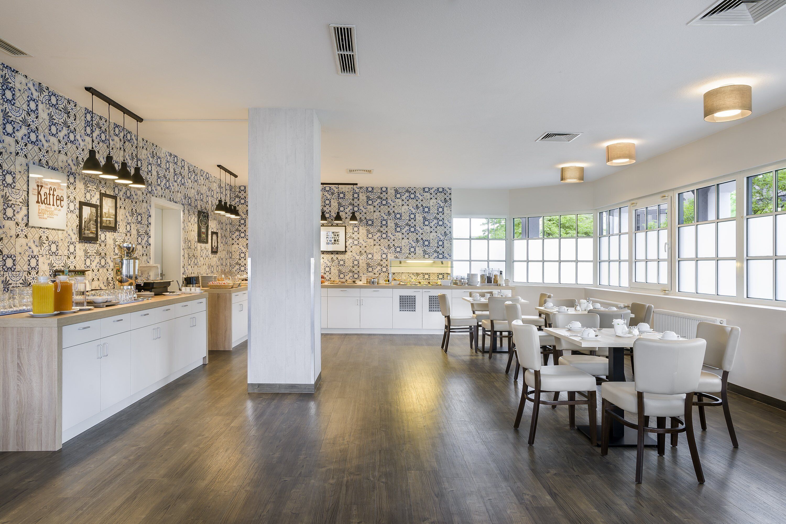 daily buffet breakfast (eur 17 per person)