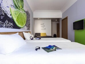 標準客房, 3 張單人床 | 客房內保險箱、遮光布/窗簾、隔音、免費無線上網