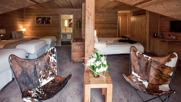 In-room safe, desk, blackout curtains, soundproofing