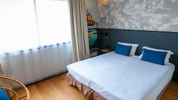 Dobbeltrom – standard, 1 dobbeltseng | Minibar, skrivebord, blendingsgardiner og lydisolert