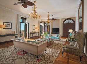 Suite (Agatha Christie, Nile View) | Living room - Old Cataract, Aswan (Operated by Mandarin Oriental) (Aswan)