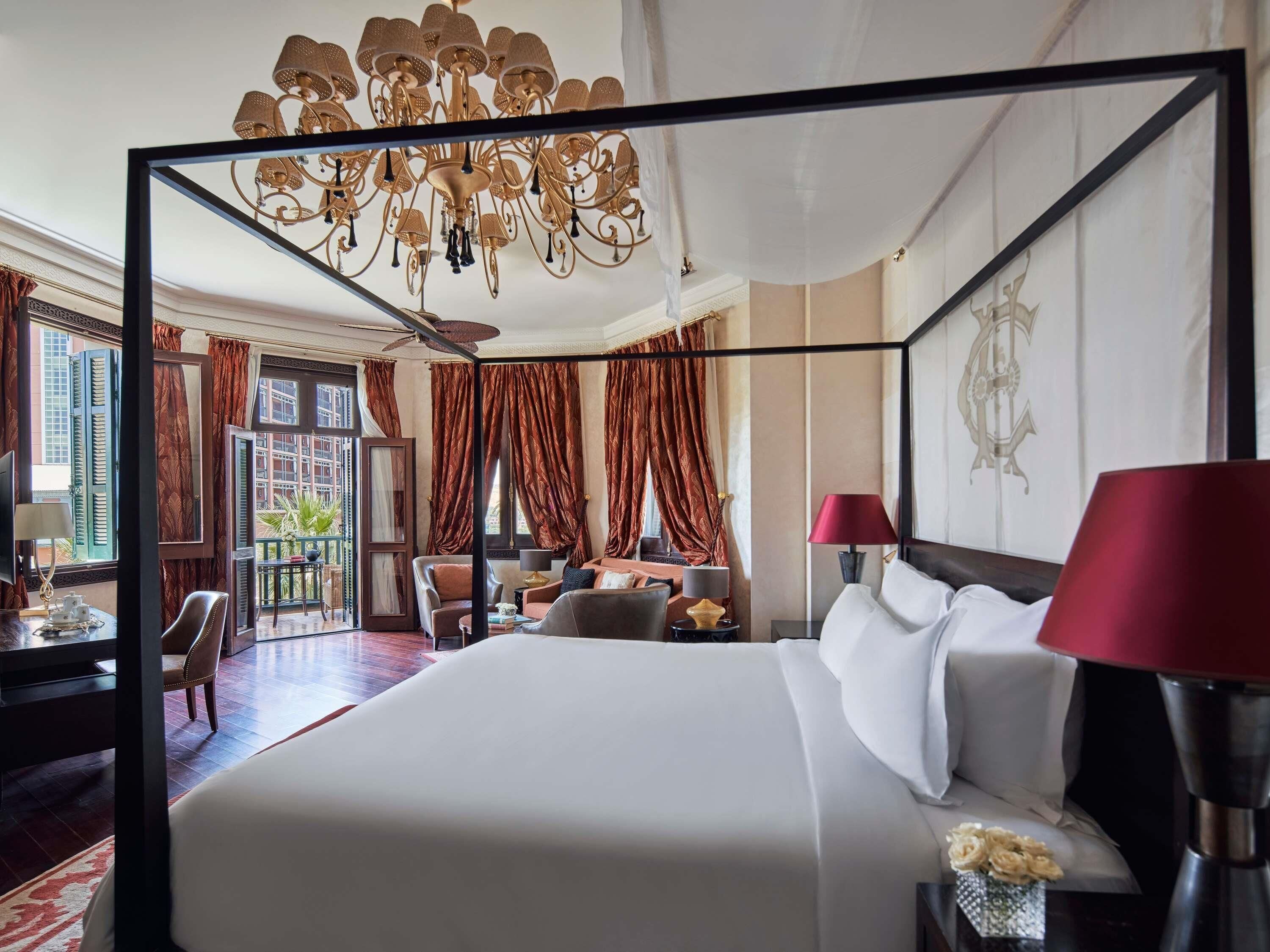 Suite, 1 King Bed, Terrace, River View (Palace Opera Suite) | Egyptian cotton sheets, premium bedding, pillow-top beds, minibar