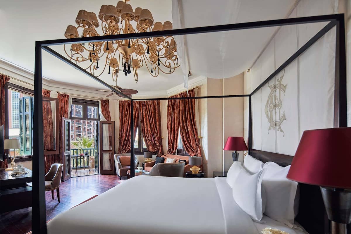 Suite, 1 King Bed, Terrace, River View (Palace Opera Suite) | Egyptian cotton sheets, premium bedding, pillow-top beds, minibar