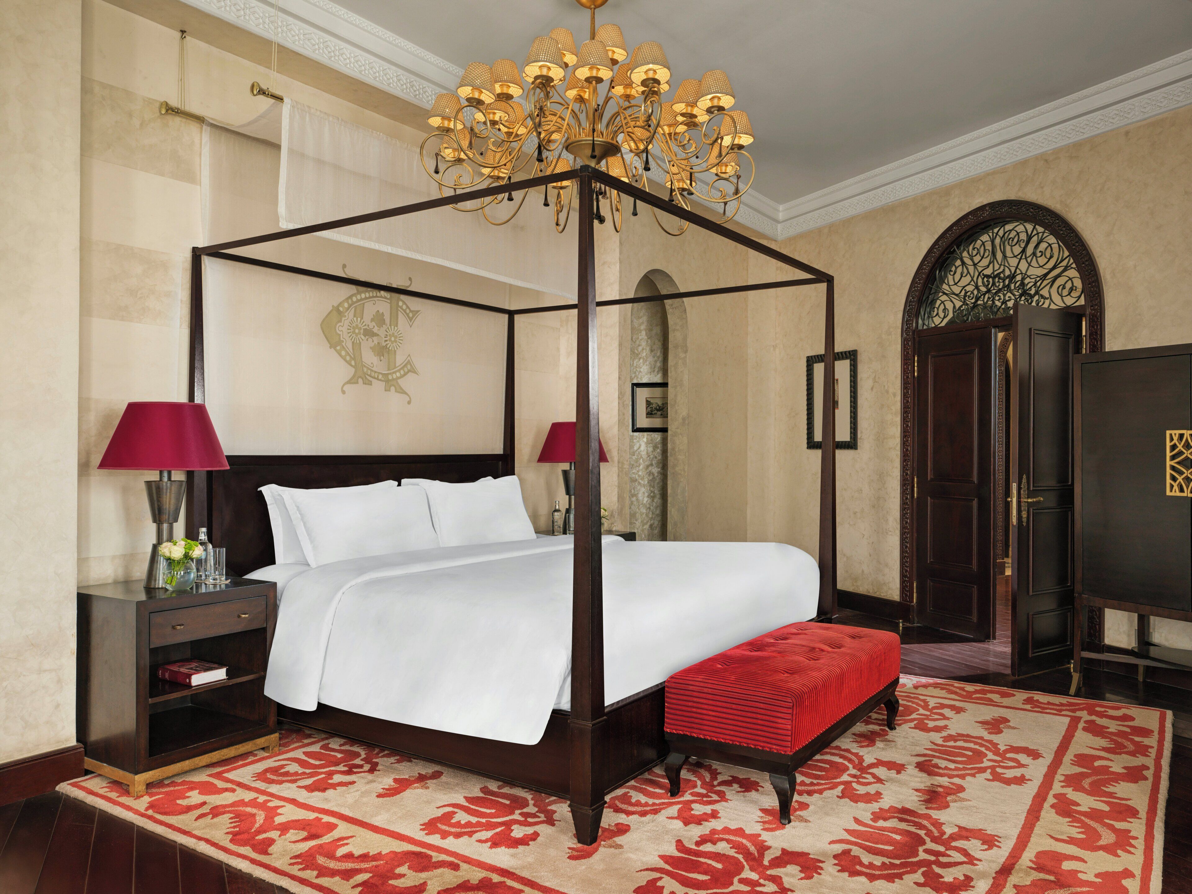 Suite (Palace Cataract Nile View) | Egyptian cotton sheets, premium bedding, pillowtop beds, minibar