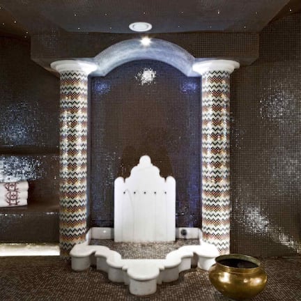 Couples treatment rooms, steam room, Turkish bath, body treatments