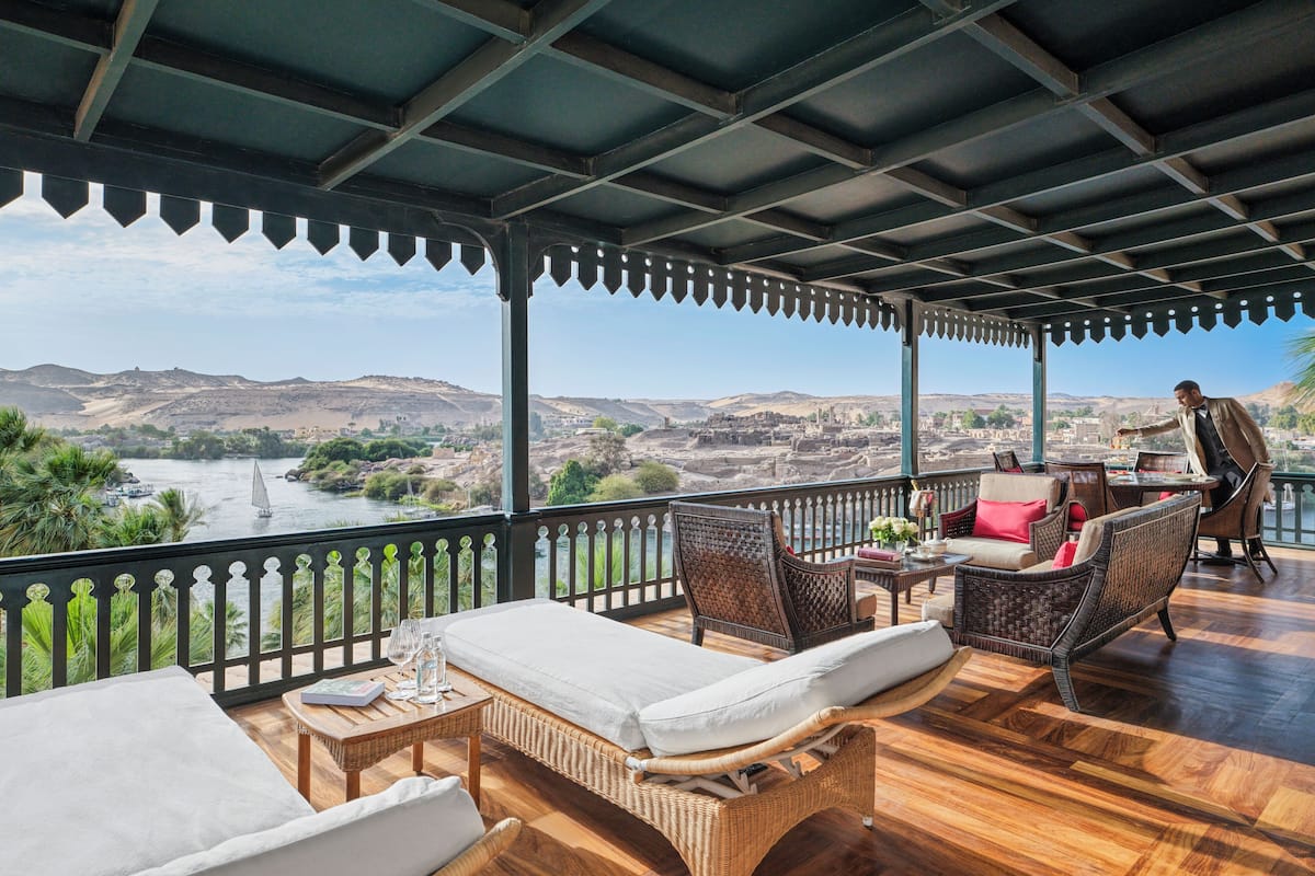 Suite (Sir Winston Churchill, Nile View) | Terrace/patio