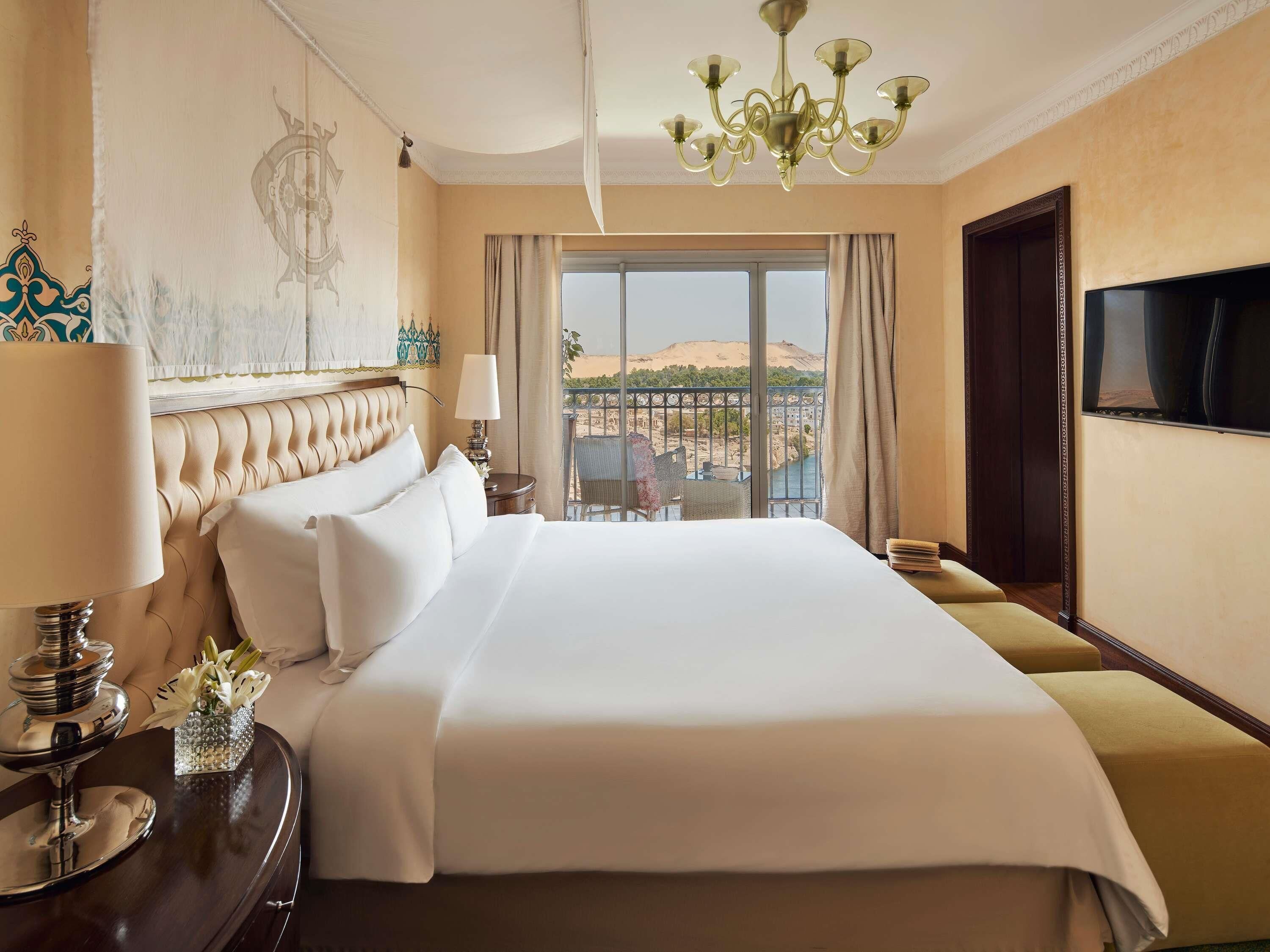 Suite | Lakens van Egyptisch katoen, luxe beddengoed, pillowtop-bedden