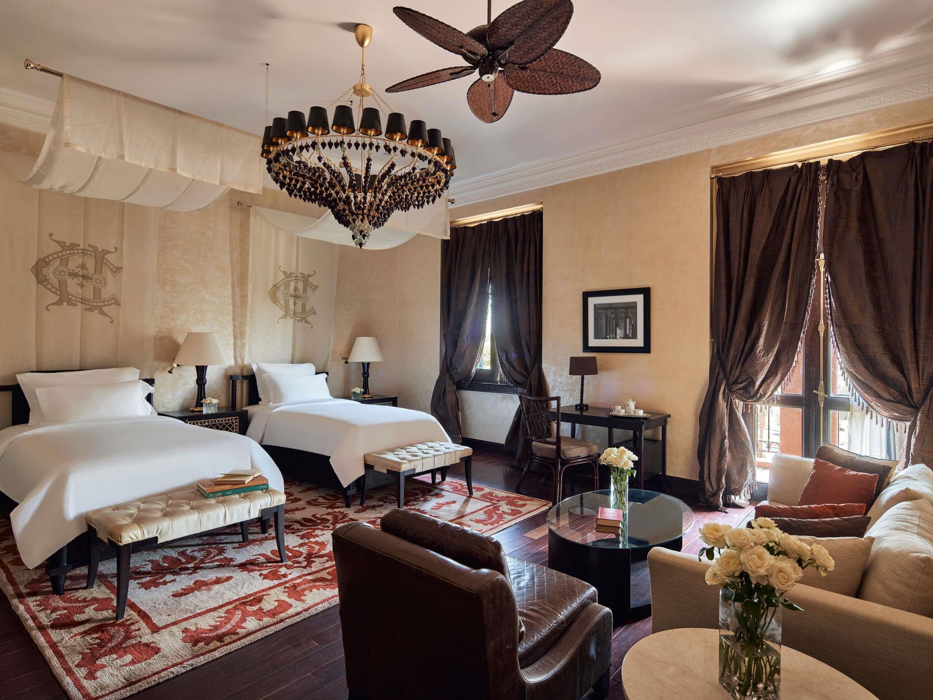 奢華客房, 2 張標準雙人床, 陽台, 花園景觀 | 埃及棉床單、高級寢具、舒適加層、迷你吧