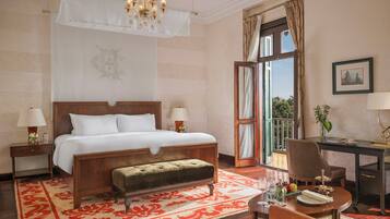 Suite, Garden View (Palace) | Egyptian cotton sheets, premium bedding, pillowtop beds, minibar