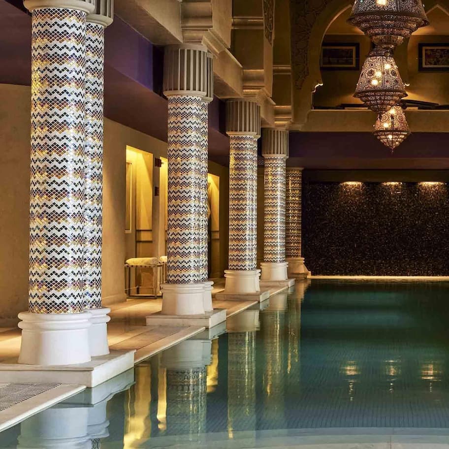 Couples treatment rooms, steam room, Turkish bath, body treatments