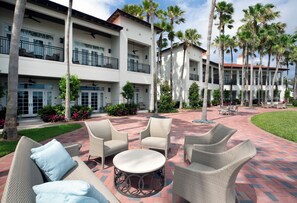 Rom – standard, utsikt mot golfbane | Utsikt over resort