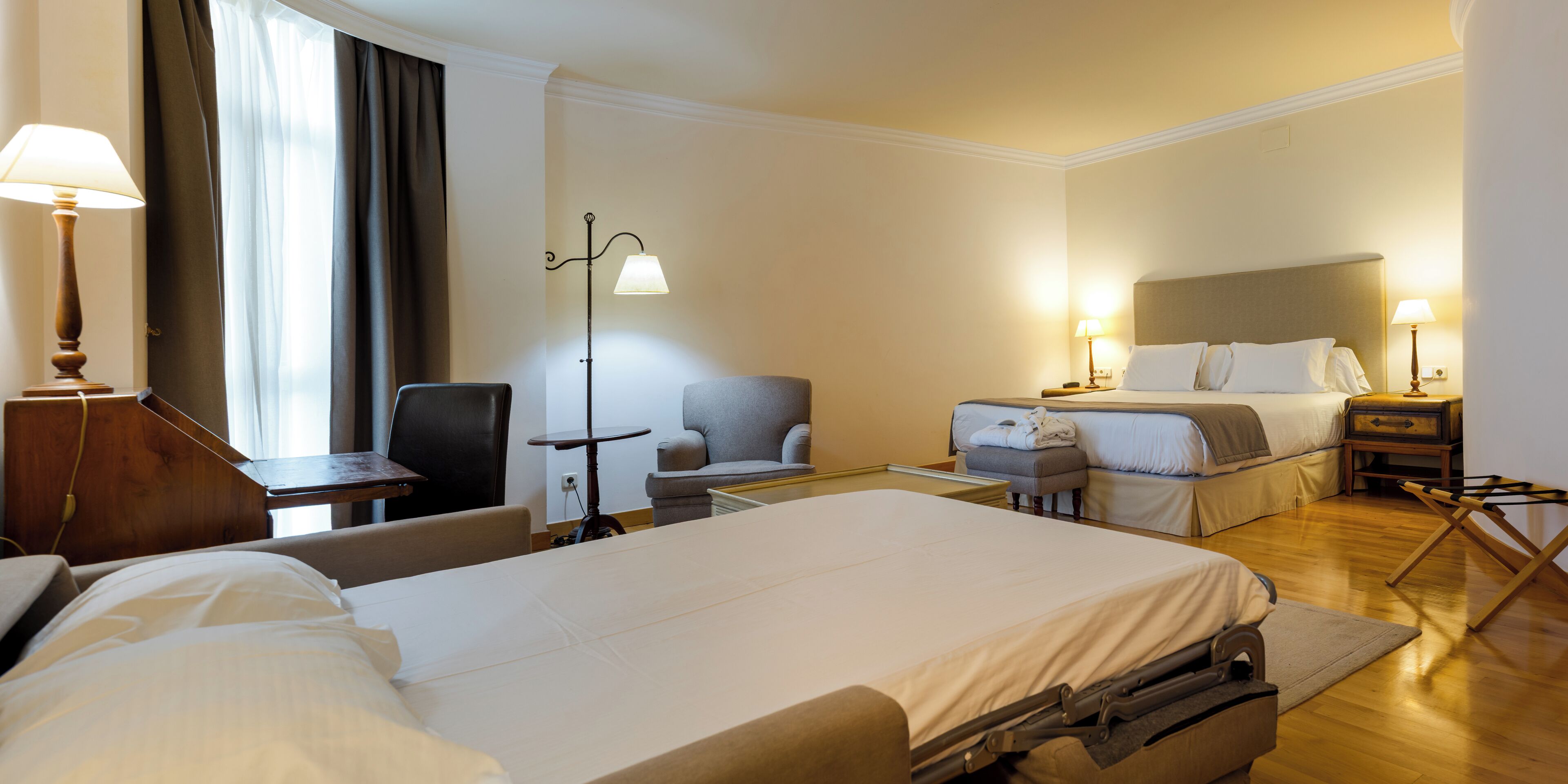 family double room (extra bed) | 1 bedroom, minibar, in-room safe, individually decorated