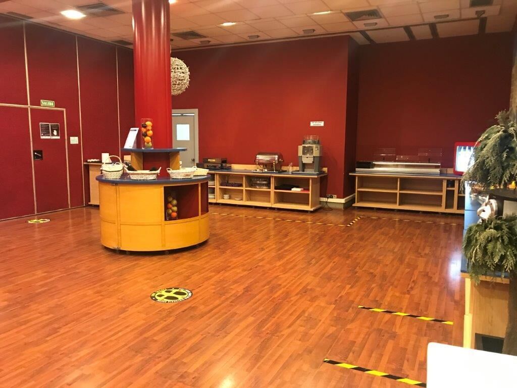 daily buffet breakfast (eur 15 per person)