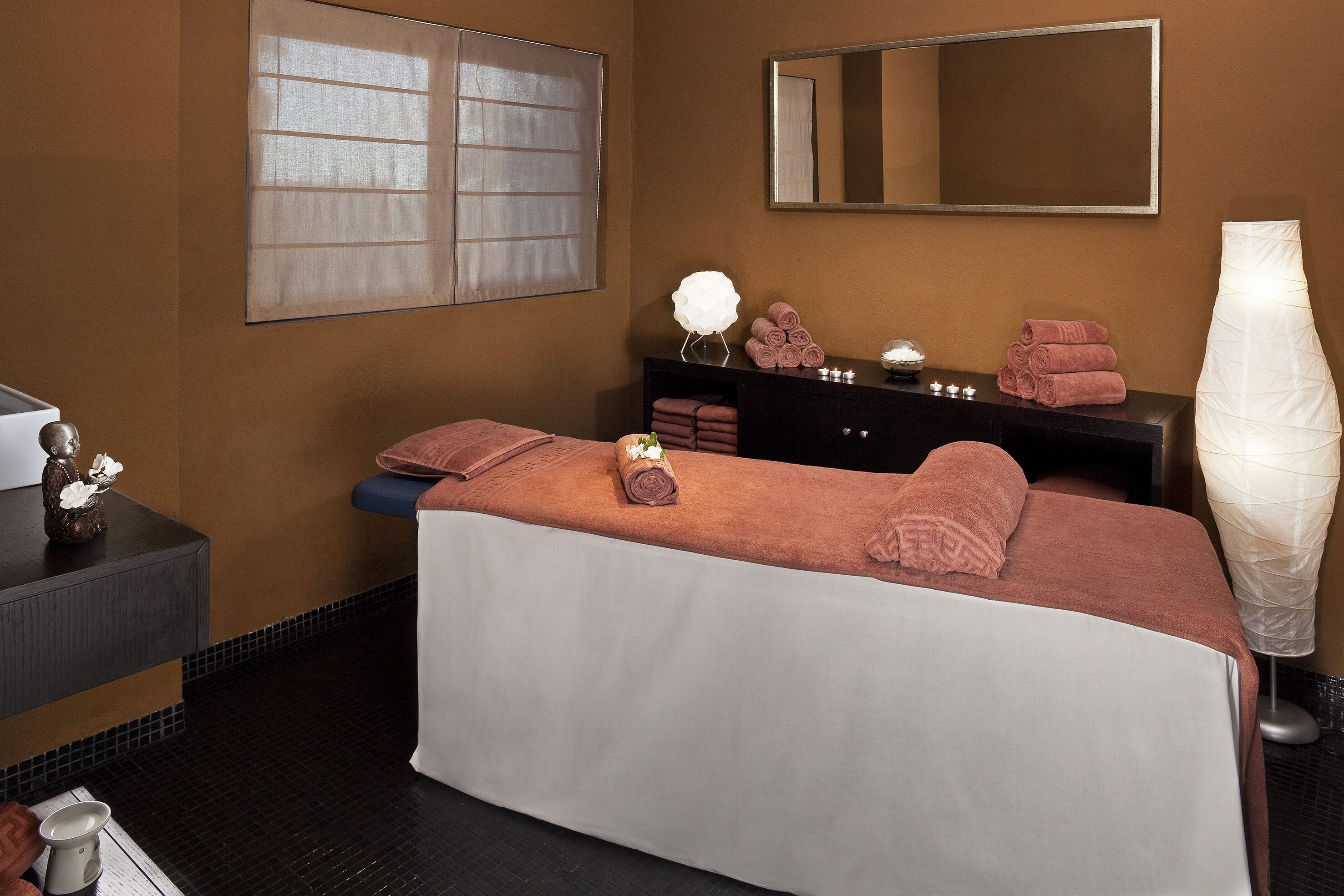 facials, 1 treatment room, manicures and pedicures, massages