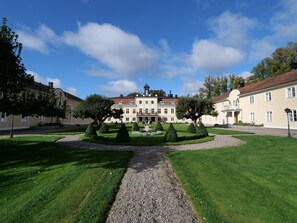 Utsikt mot parken