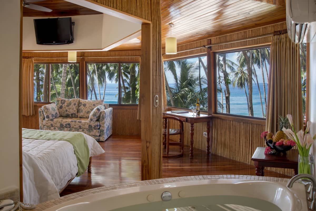 suite, ocean view (tiki suite) | minibar, in-room safe, desk, cots/infant beds