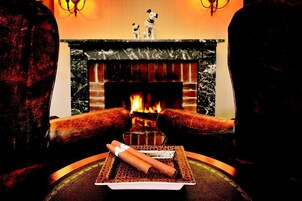 Sala de estar en el lobby