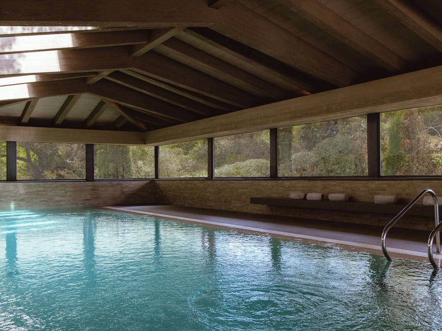Ruang perawatan pasangan, sauna, hot tub, dan pemandian Turki/hammam