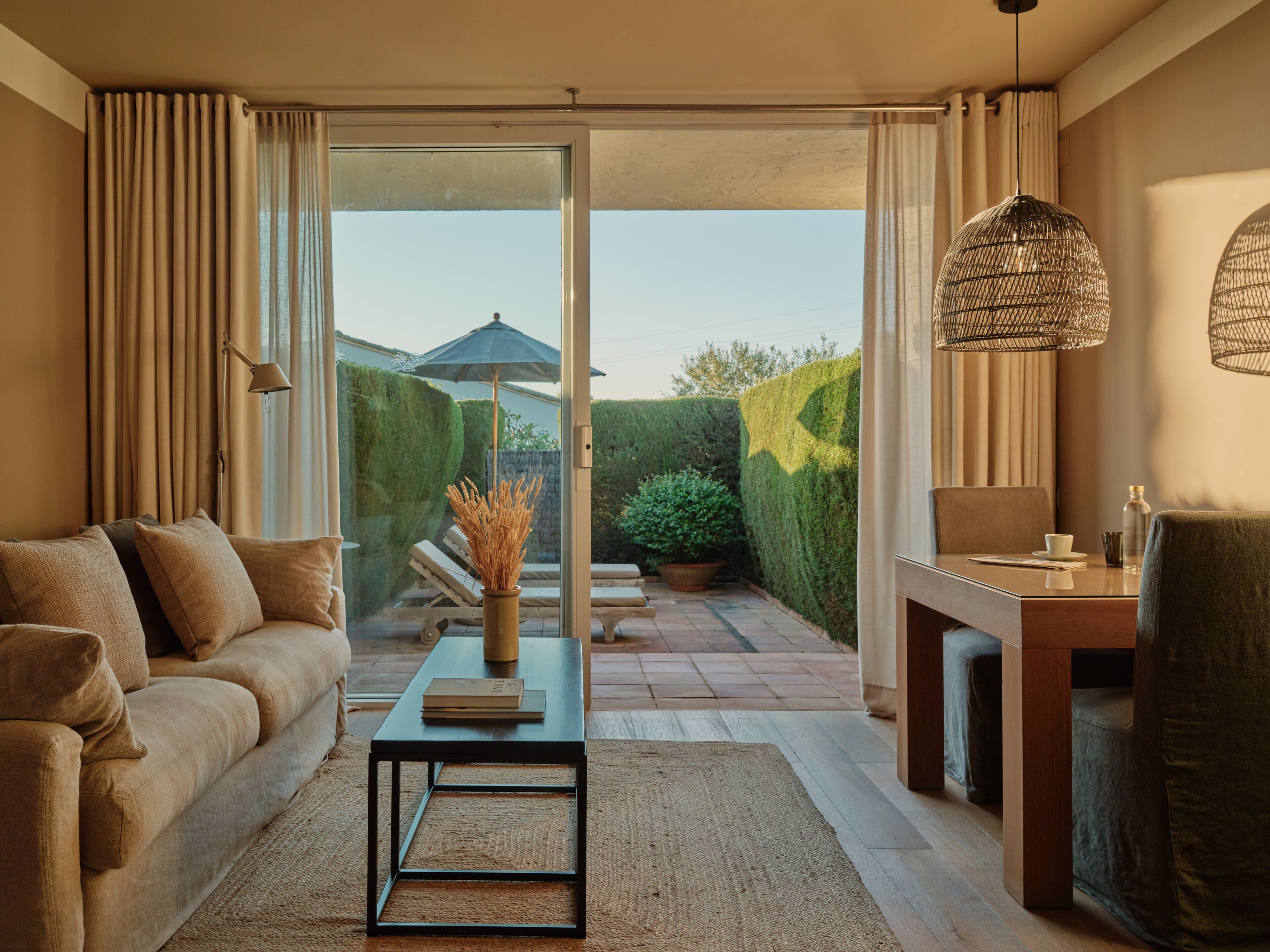 Suite, Terrace, Garden Area (Spa Access included) | Down comforters, minibar, in-room safe, desk