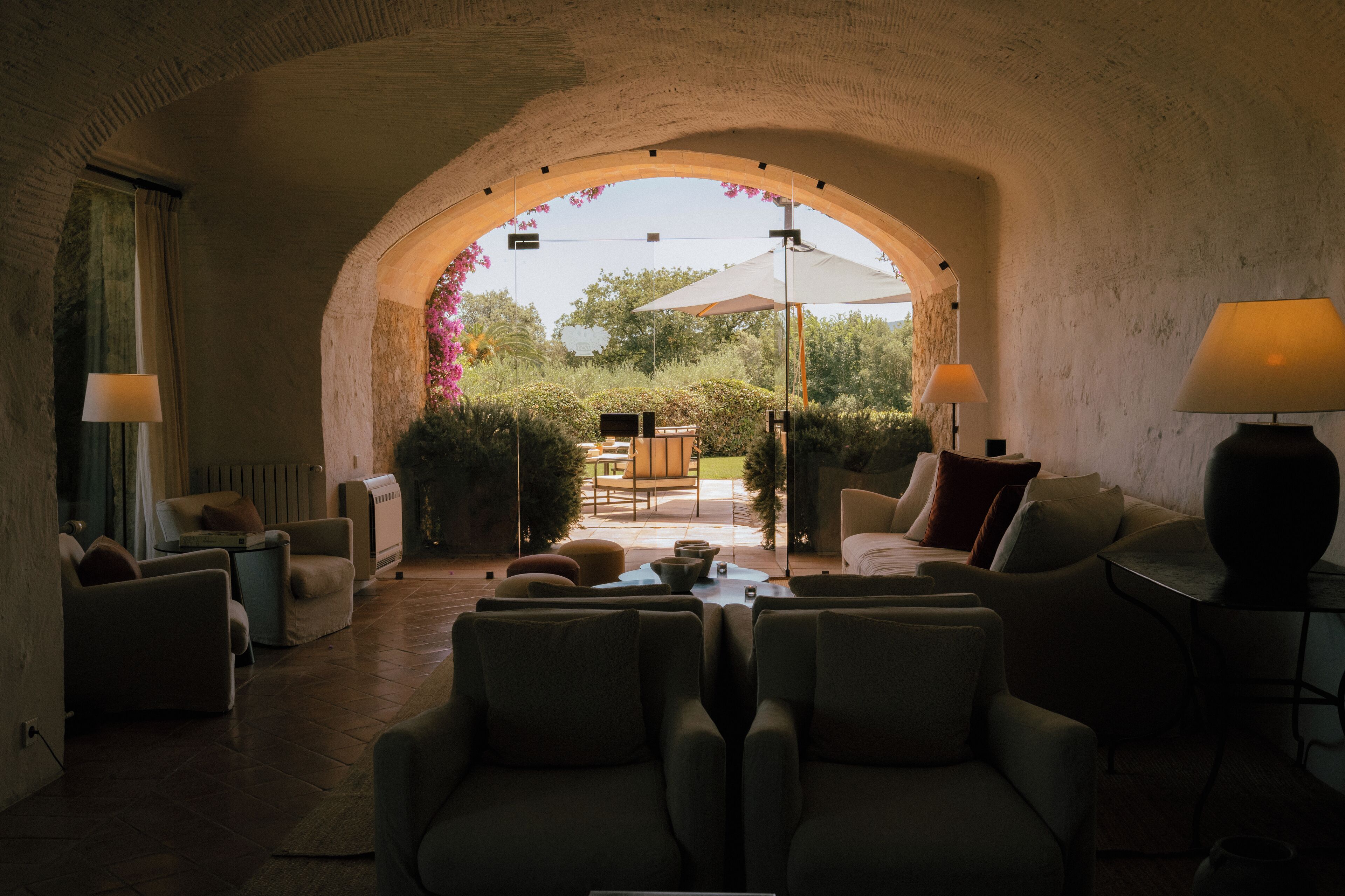 Sala de estar en el lobby