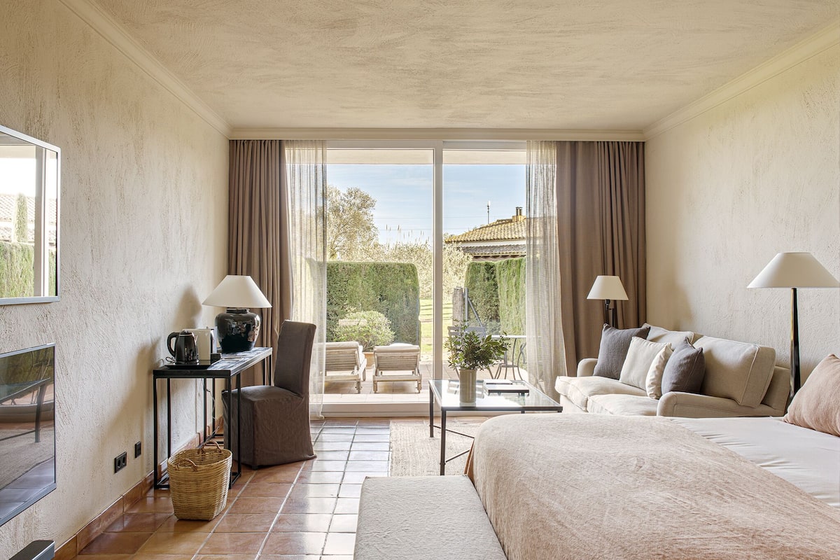 suite, terrace, garden area (spa access included) | 1 bedroom, down duvets, minibar, in-room safe