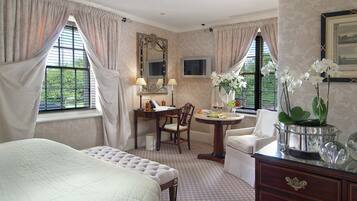 Chambre Supérieure avec lits jumeaux (King/Twin) | Draps en coton égyptien, literie hypoallergénique