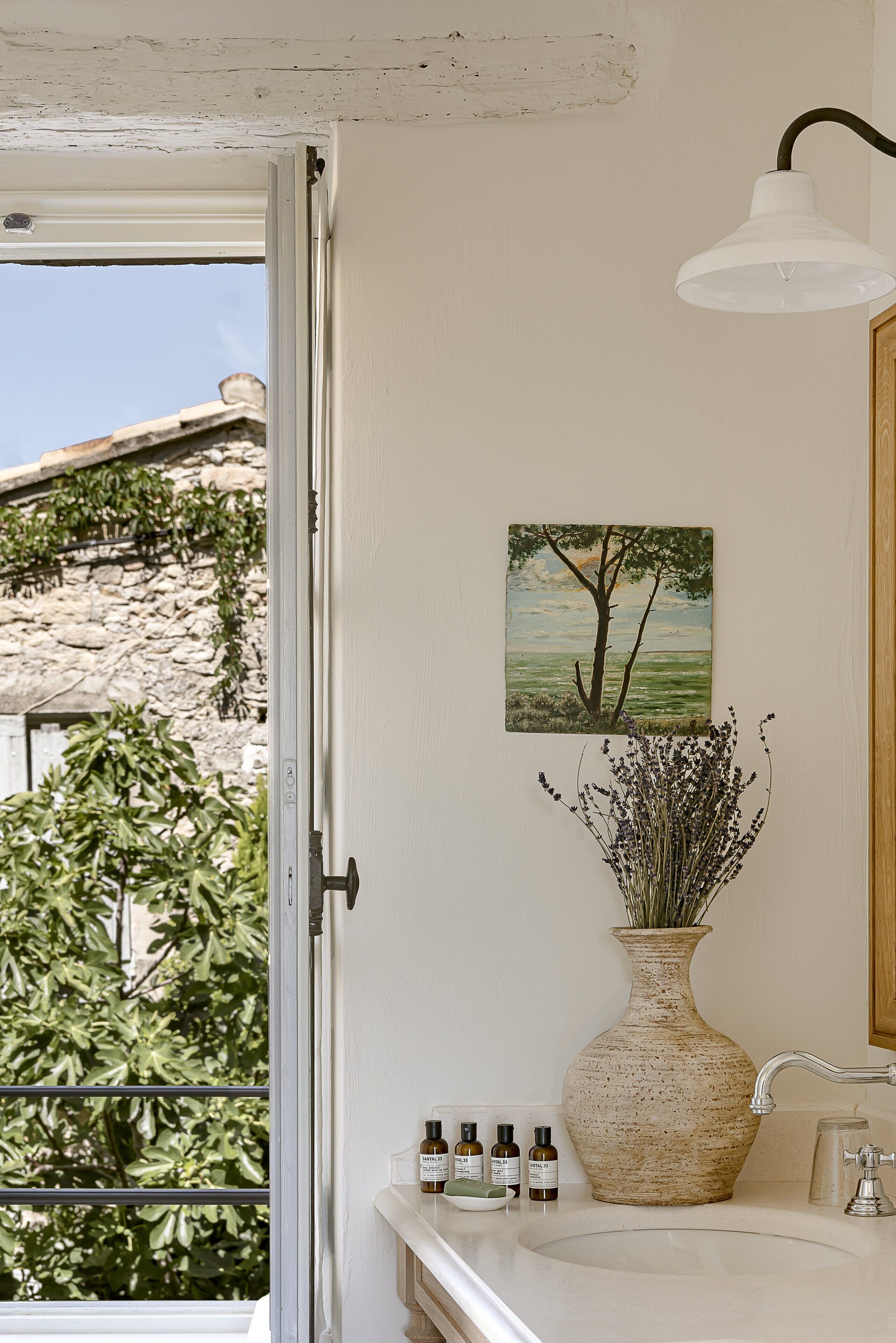 superior room (ventoux) | bathroom | designer toiletries, hair dryer, bathrobes, slippers