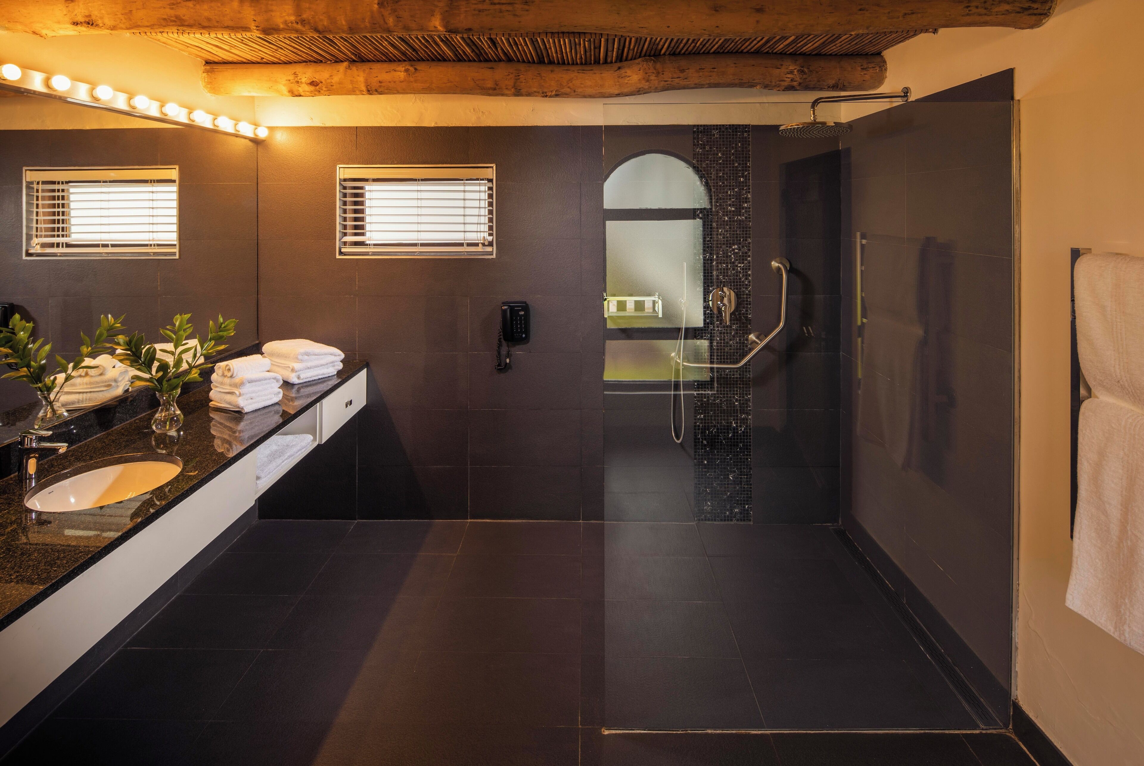 legacy room | bathroom | free toiletries, hair dryer, bathrobes, slippers