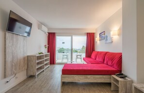 Televisión de pantalla plana de 42 pulgadas con canales vía satélite 