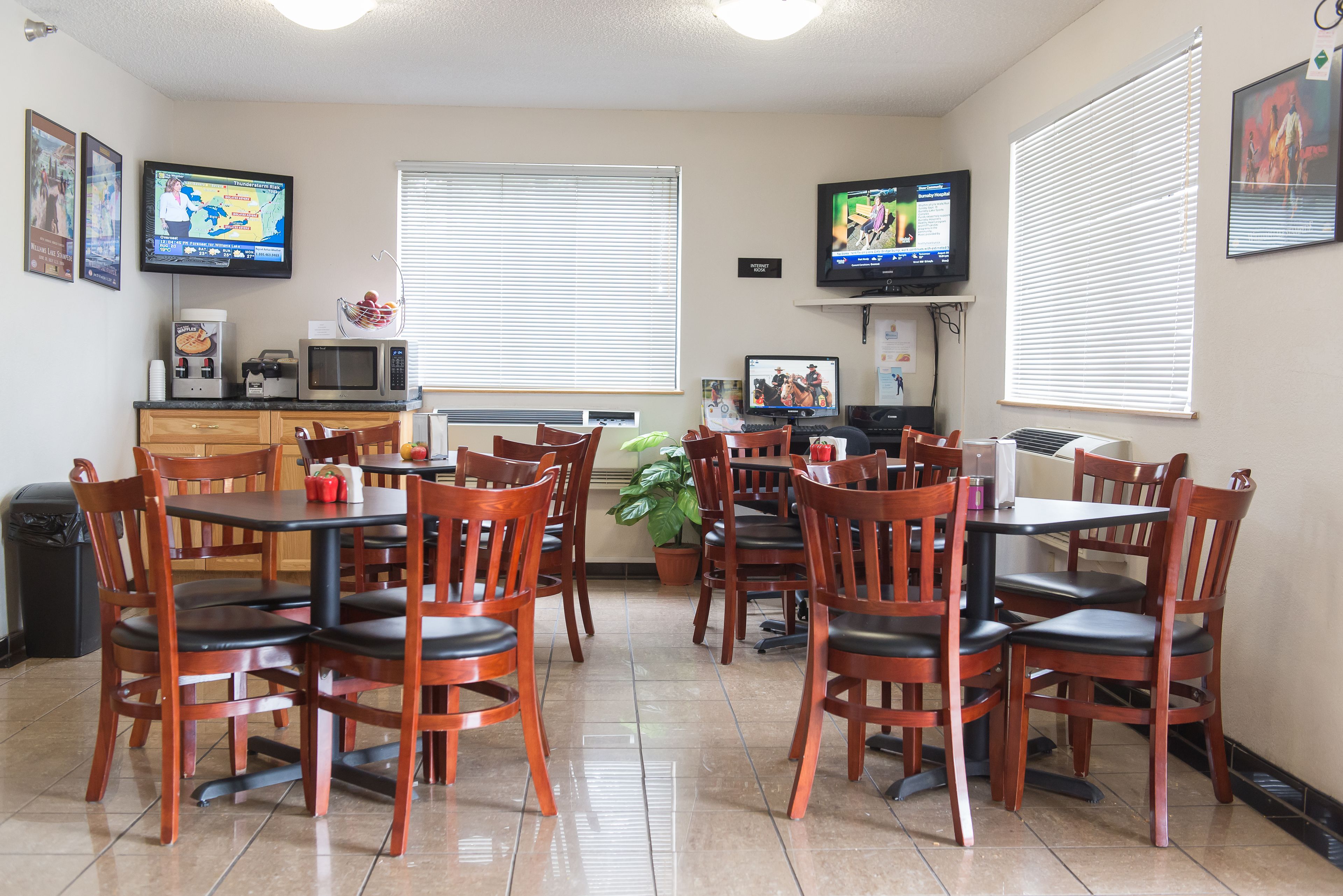 Free daily on-the-go breakfast