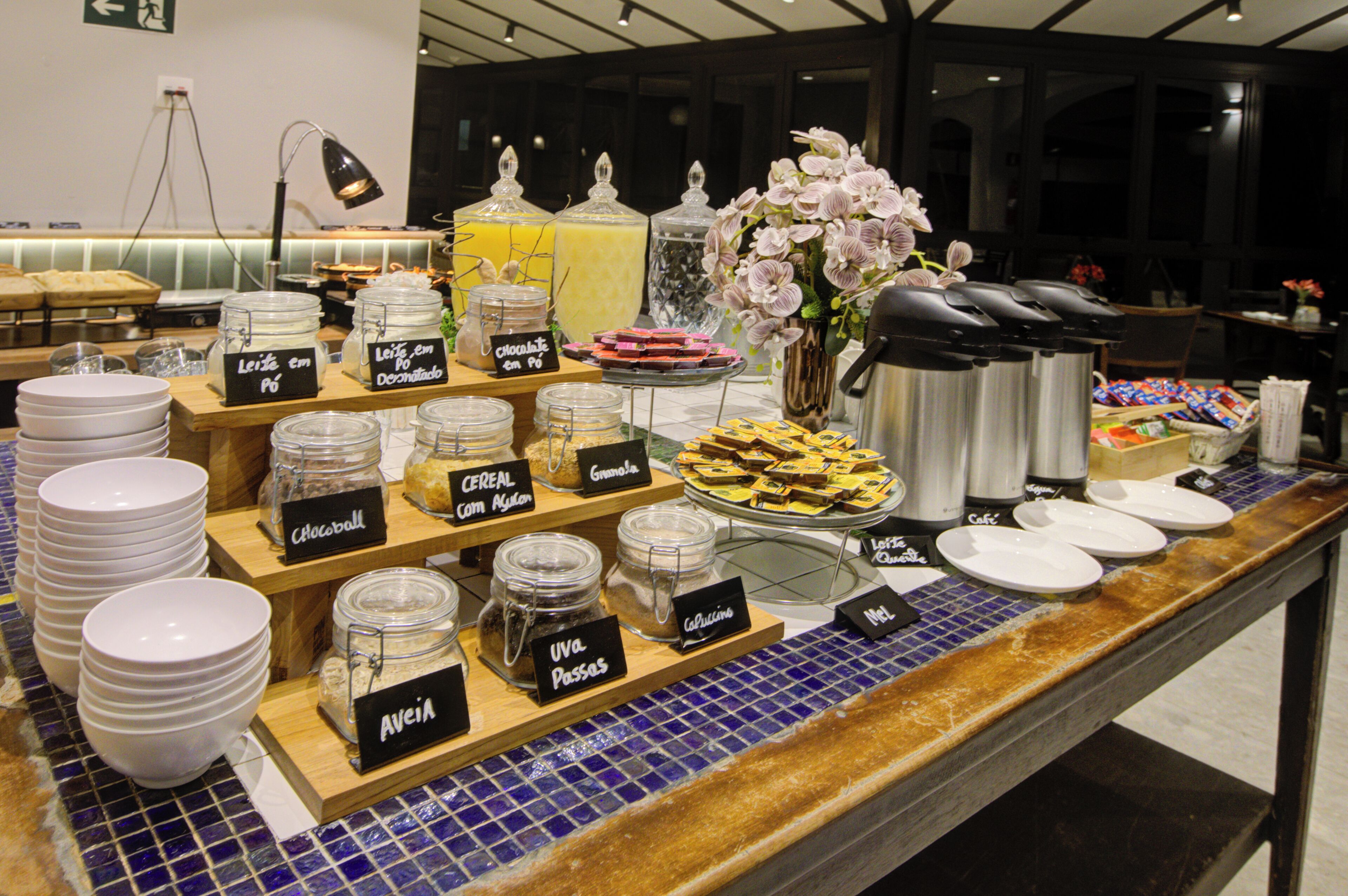Desayuno buffet todos los días (con cargo) 