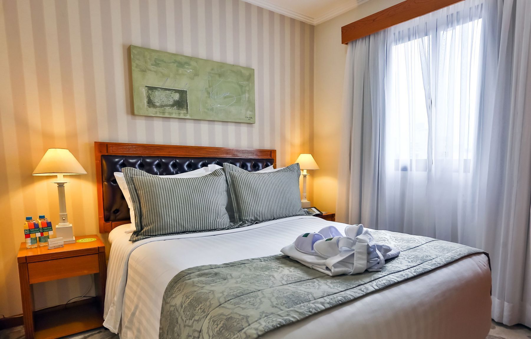 Minibar, in-room safe, desk, blackout drapes