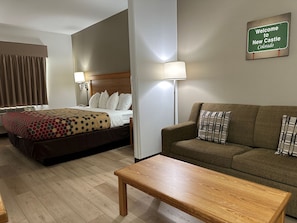 Studio Suite, 1 King Bed, Non Smoking | Premium bedding, pillowtop beds, individually decorated