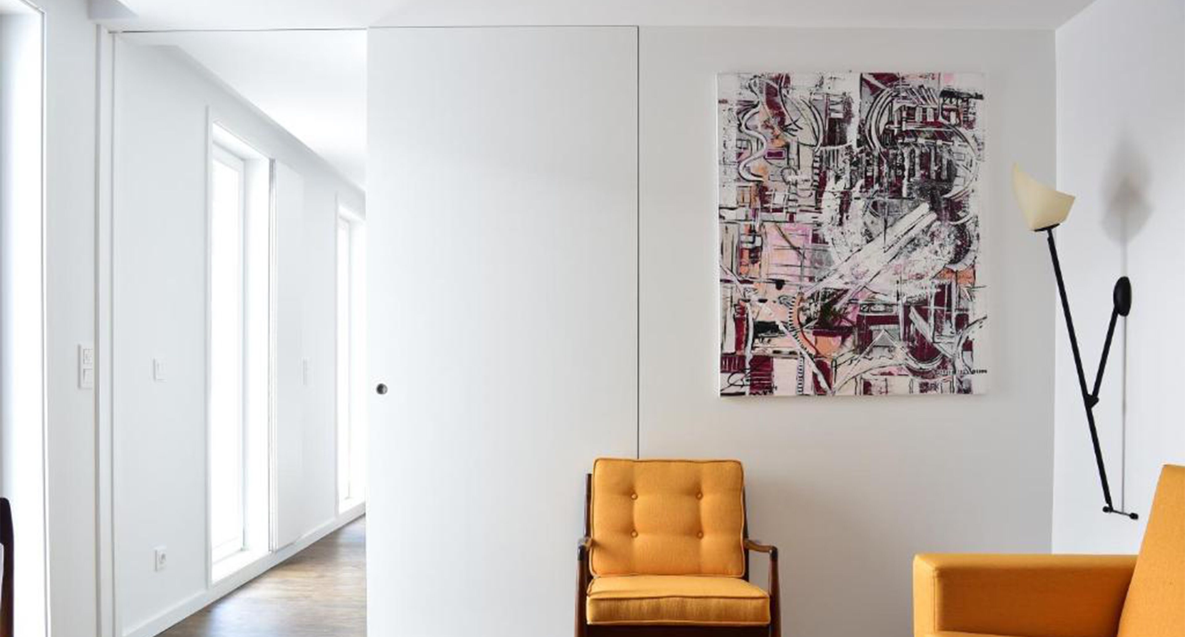 family suite | living area | 32-inch flat-screen tv with cable channels, tv