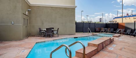 Seasonal outdoor pool