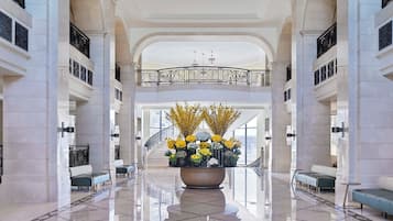 Sitzecke in der Lobby