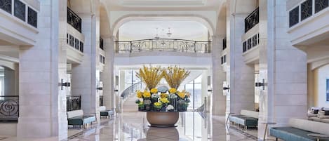 Lobby sitting area