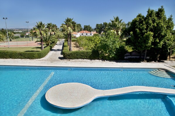 Seasonal outdoor pool