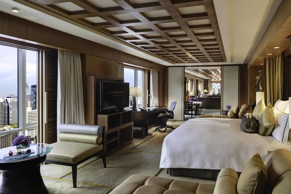 Presidential Suite, 1 King Bed | 1 bedroom, hypo-allergenic bedding, Select Comfort beds