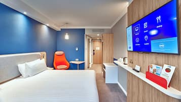 Standardværelse - 2 enkeltsenge | Pengeskab på værelset, skrivebord, gratis Wi-Fi, sengetøj