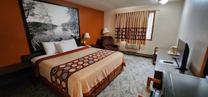 Caja de seguridad en la habitación y escritorio