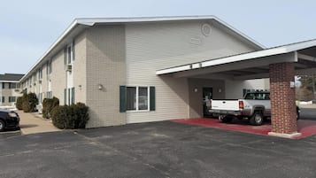 Overnatningsstedets facade