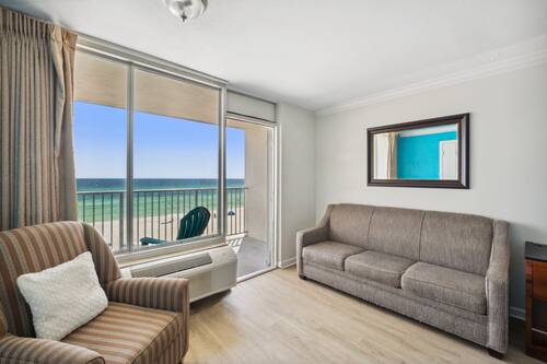 Standard Room, 1 King Bed with Sofa bed, Beach View, Ground Floor