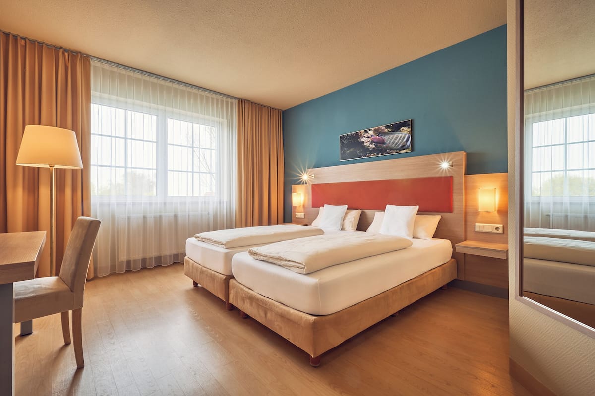 Standard Double Room (TWIN) | 4 bedrooms, premium bedding, pillowtop beds, in-room safe