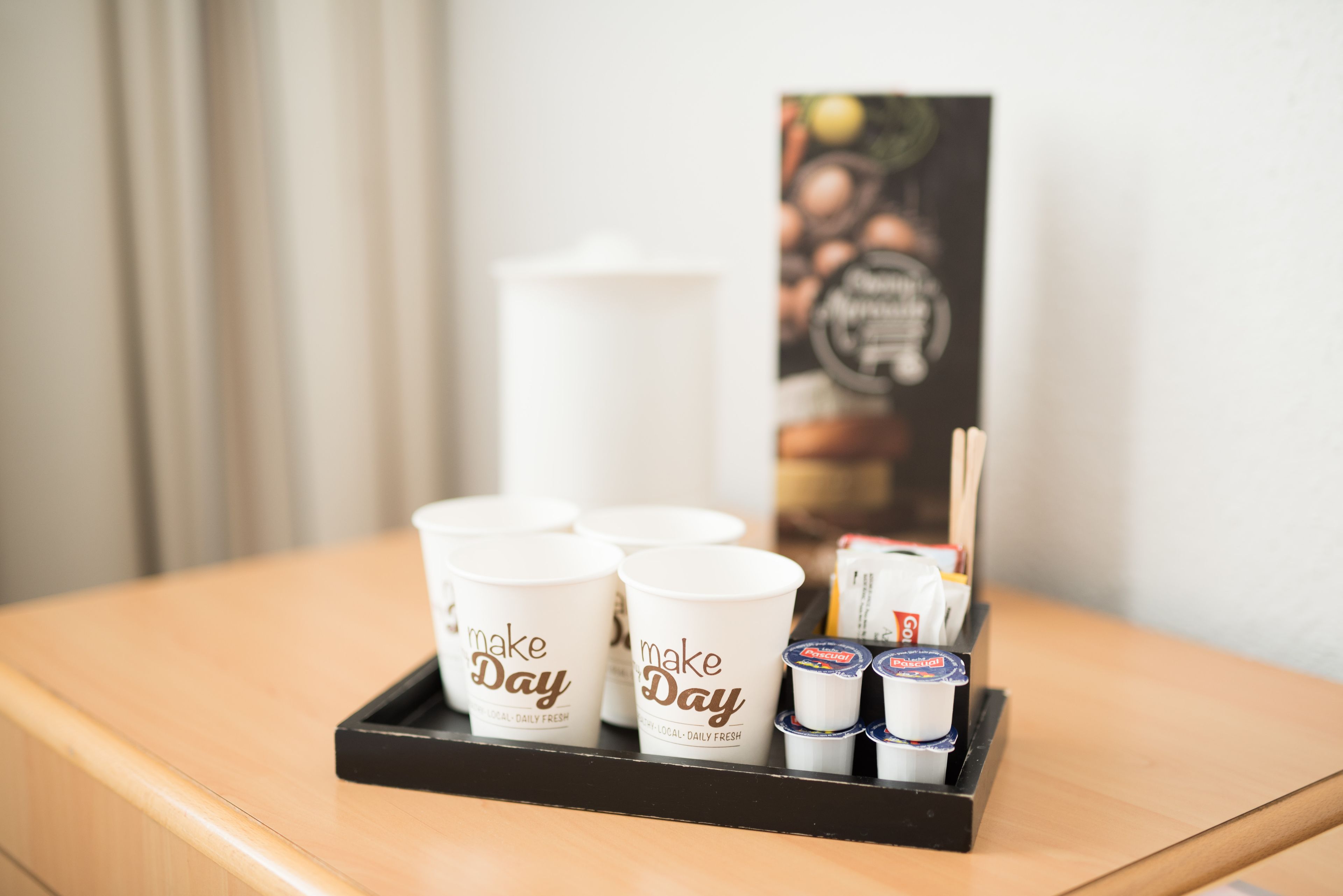 hypo-allergenic bedding, down duvets, memory-foam beds, in-room safe