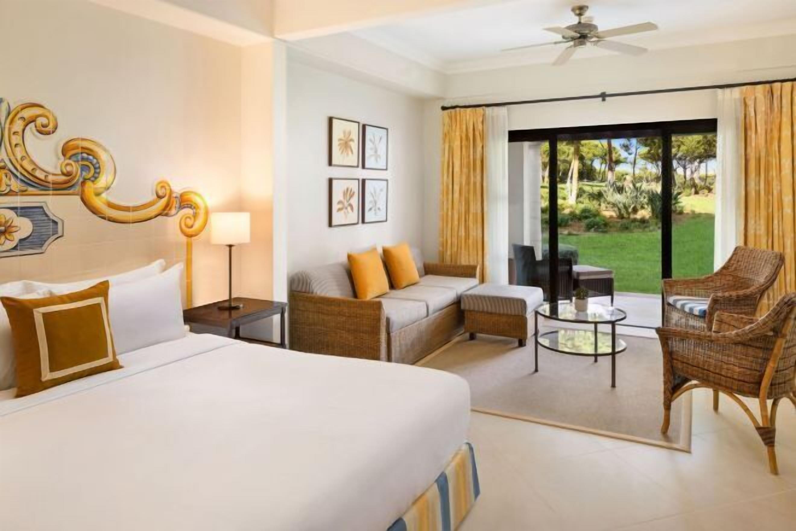 Premium bedding, pillow-top beds, in-room safe, desk