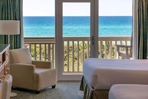 Superior Room, 2 Queen Beds (Gulf View Guest Room 3rd Floor) | Terrace/patio