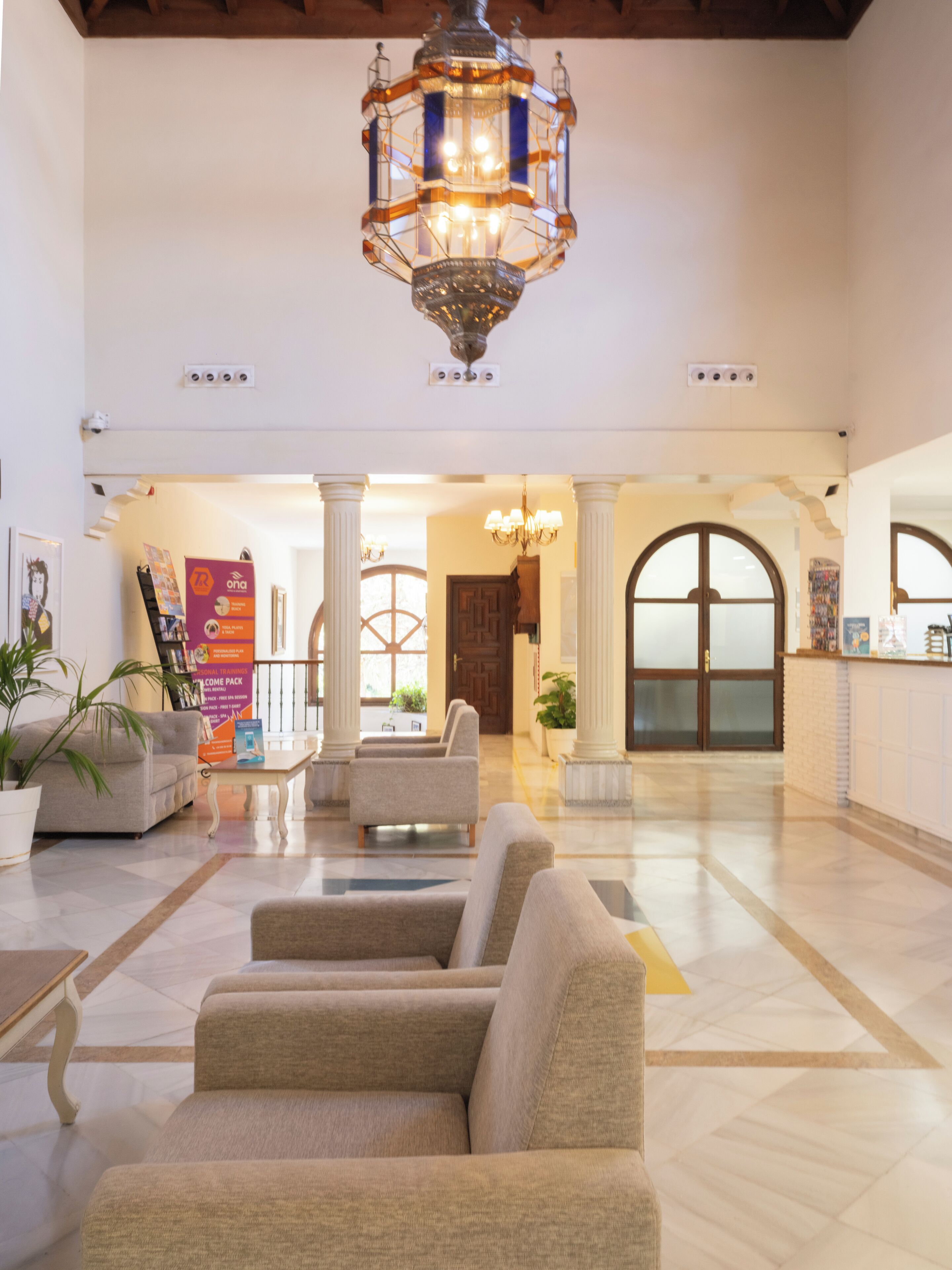 Lobby sitting area