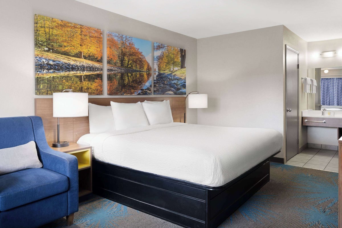Hypo-allergenic bedding, in-room safe, desk, free WiFi